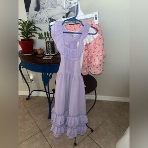 Bailey’s Blossoms Girls Skirt - Dress - Bodysuit Bundle - 5T